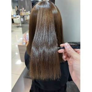 【ハクラ】髪質改善ストレート 酸性ストレート 艶髪