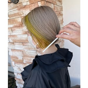 ハイトーンカラー×インナーカラー