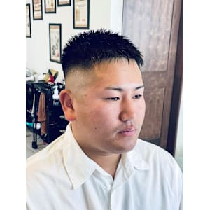 【20代 男性】ロンドンクロップフェード（大宮/バーバー）