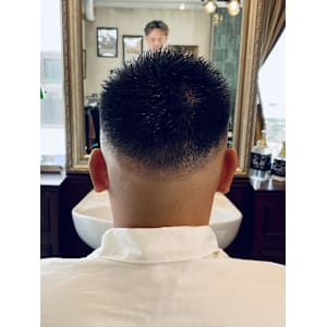 【20代 男性】ロンドンクロップフェード（大宮/バーバー）