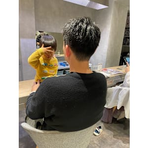 お子様連れでのご来店も大歓迎です♪【メンズカット/立売堀】