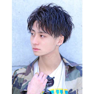 爽やかハーフアップバングショート