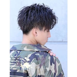 爽やかハーフアップバングショート