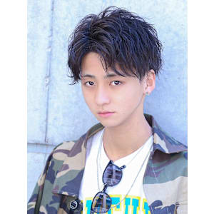 爽やかハーフアップバングショート