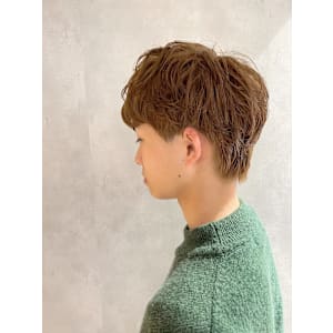 20代30代40代☆スタイリングが簡単！メンズパーマスタイル