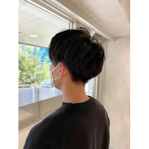 刈り上げなし、ナチュラルマッシュショート