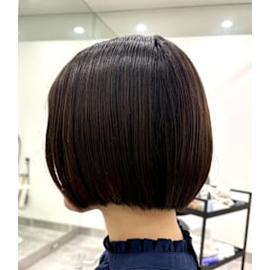 [RATIO 国分寺uruna丸みのあるボブスタイル]