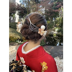 和装ヘアアレンジ