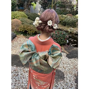 和装ヘアアレンジ