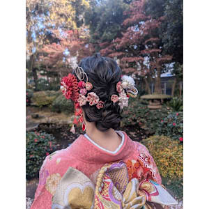 和装ヘアアレンジ