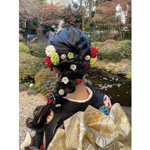 和装ヘアアレンジ