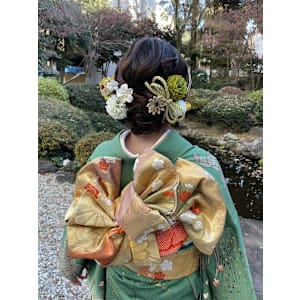 和装ヘアアレンジ