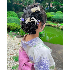 和装ヘアアレンジ