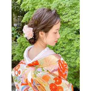 和装ヘアアレンジ