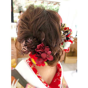 和装ヘアアレンジ