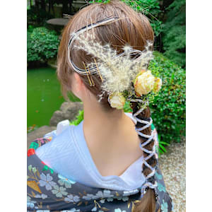 和装ヘアアレンジ
