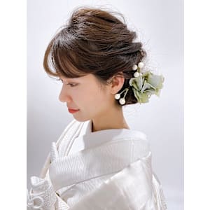 和装ヘアアレンジ