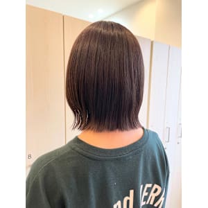 透明感ベージュ/ボブ/垢抜け