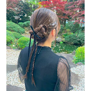 オシャレすぎるタイトヘアアレンジ