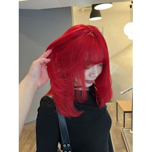 【CHIYOKA】vivid red