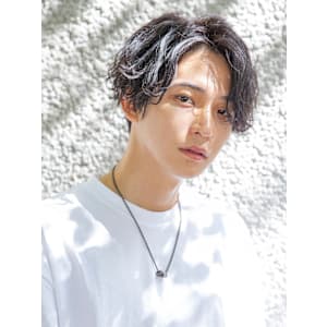 【小久保style】メンズカットツーブロックツイストウルフ