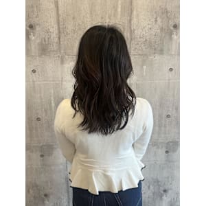 ふんわりレイヤー×ブラウン