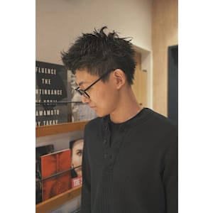 スパイキーショート／メンズカット／平塚美容室
