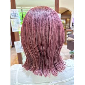 オシャレピンクボブ