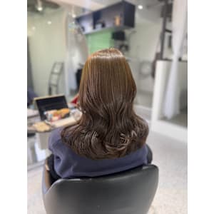 【MIHO】オリーブページュ×ミディアム