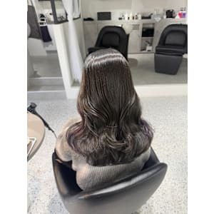 【MIHO】グレージュ×セミロング