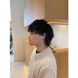 簡単セットメンズパーマ