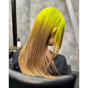 ルーツカラー　デザインカラー　ハイトーン　表参道/原宿 - Null 表参道本店 デザインカラー/ダブルカラー【ヌル】掲載中