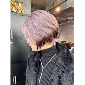 エンドカラー　デザインカラー　ハイトーン　表参道/原宿