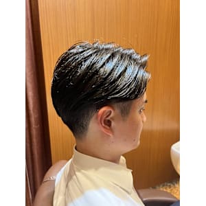 銀座　理容室　ビジネスショート