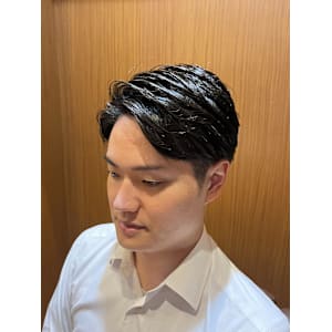 銀座　理容室　ビジネスヘア