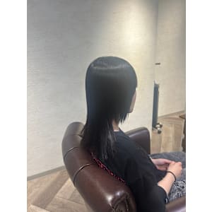 ウルフカット‪✕‬縮毛矯正