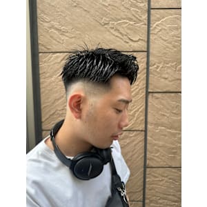 清潔感のあるスキンフェード