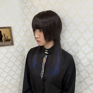 エクステで作るインナーカラー