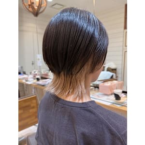 渋谷/ホワイトグレージュ/チェリーブラウン/ミニウルフ - Neolive ＆ 渋谷店【ネオリーブアンドシブヤテン】掲載中