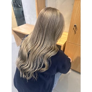 似合わせカット+透明感カラー