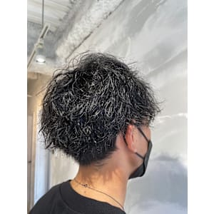 メンズ ツイストスパイラルパーマ