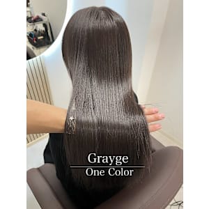 カラー指名No.1/透明感グレージュカラー