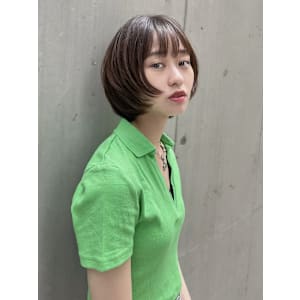 ふんわりレイヤーボブ