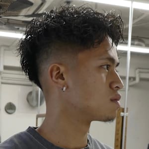 メンズショートパーマ　スキンフェード - LOUWE by fifth立川北口［メンズサロン]【ローウェ バイ フィフス タチカワキタグチ】掲載中