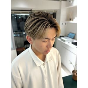 海外風メンズバレイヤージュ