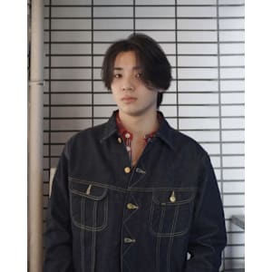 【かきあげバング×センターパート】サラっと抜け感ヘア