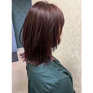 くすみピンク/ピンクグラデーション/ニュアンスカラー/韓国風