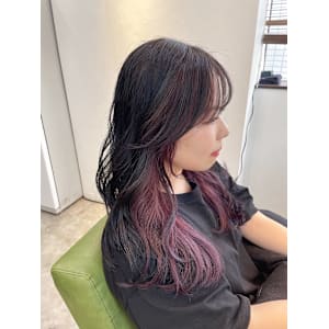 髪質改善/縮毛矯正/酸性ストレート/インナーカラー/韓国