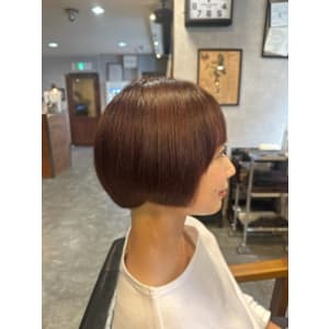 髪質改善トリートメント　ミニボブ