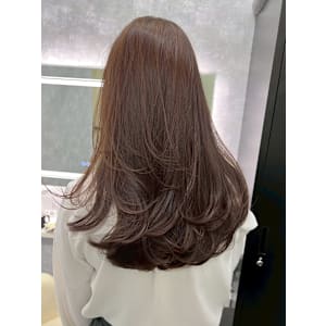 大人レイヤーカット＆髪質改善グレーベージュ/大通駅個室サロン